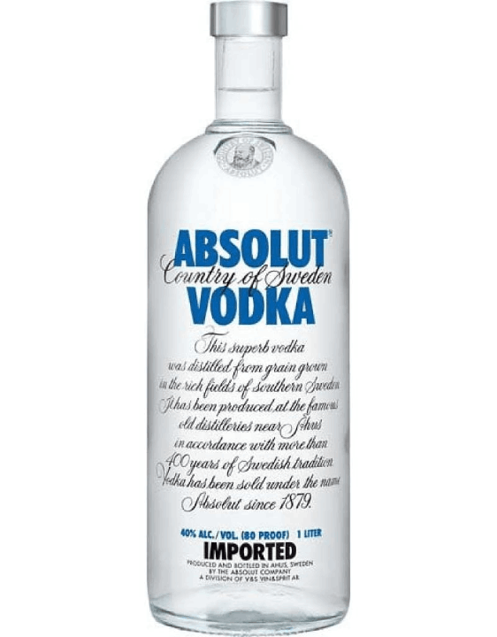 Absolute Vodka (180ML) | Hotel Miracle