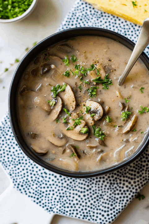 Mushroom Soup | Hotel Miracle